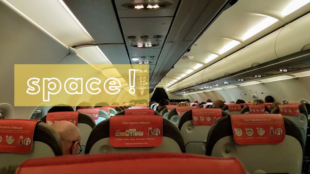 competitive advantage of air asia space utilization