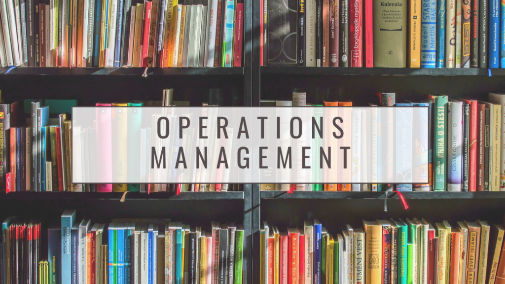 operations management courses